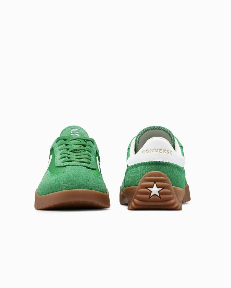 CONVERSE UNISEX RUN STAR TRAINER LOW - GREEN / WHITE / HONEY
