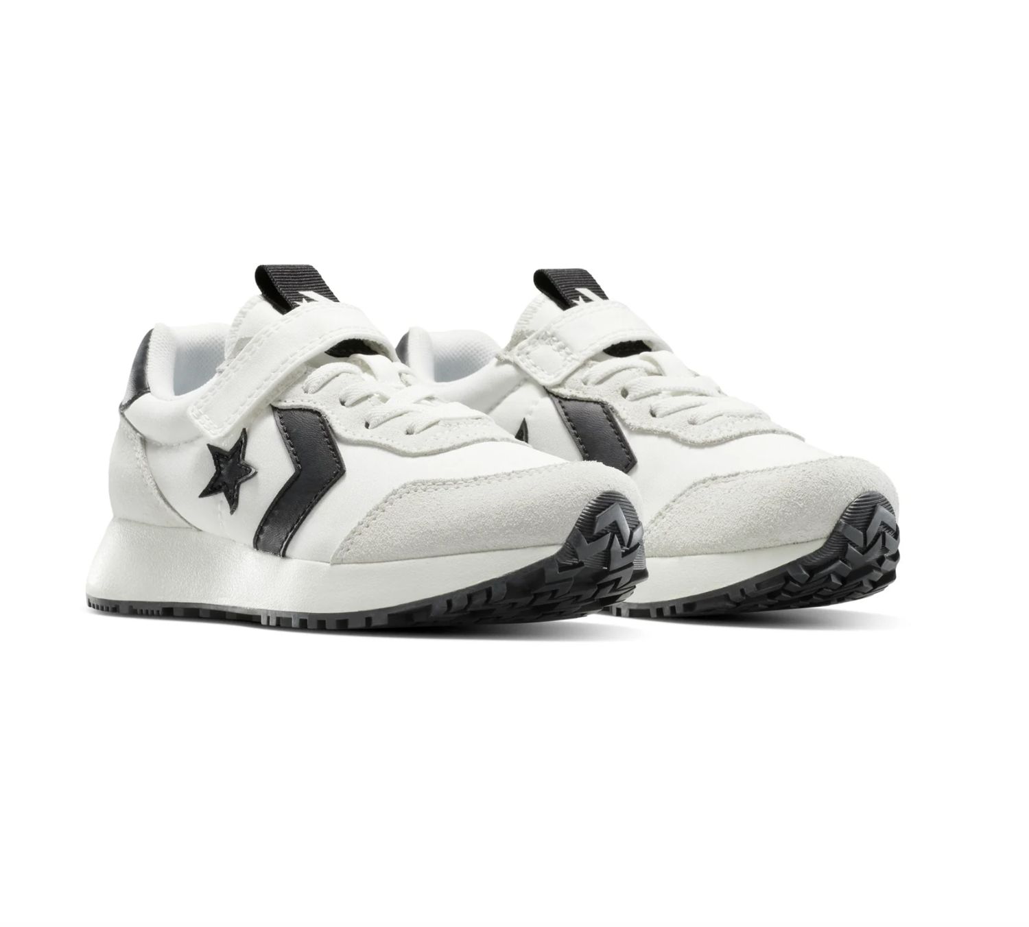 CONVERSE KIDS YOUTH OMEGA TRAINER LOW - VINTAGE WHITE / BLACK / VINTAGE WHITE