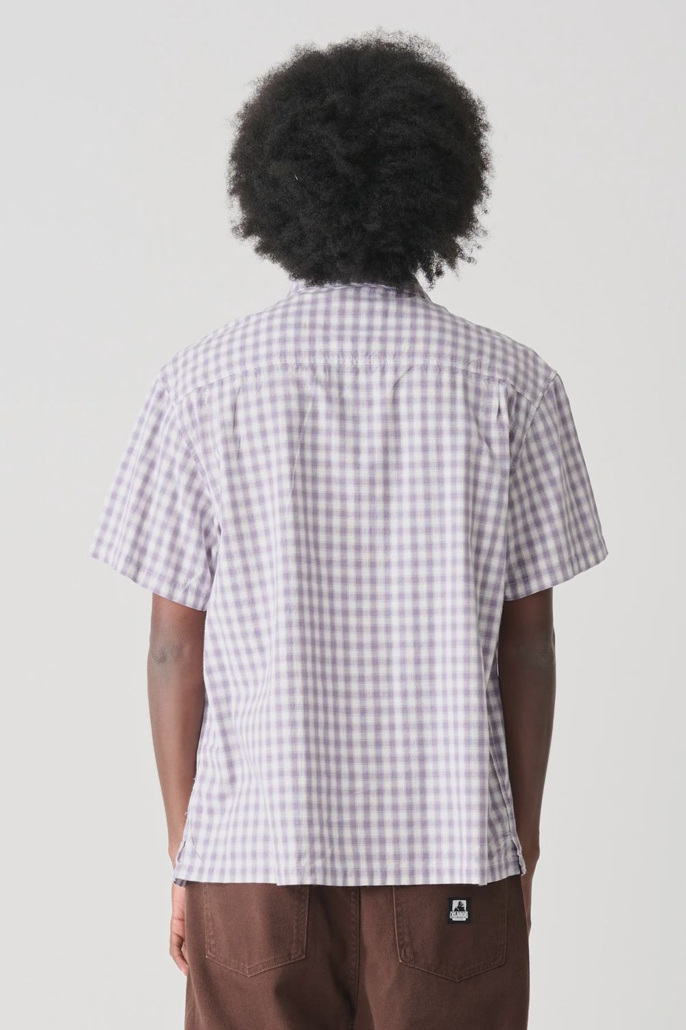 XLARGE MENS BILL SS SHIRT - LAVENDER