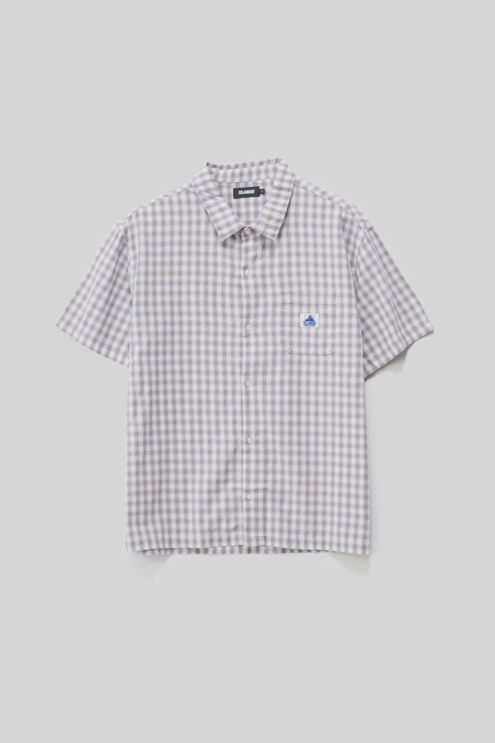 XLARGE MENS BILL SS SHIRT - LAVENDER