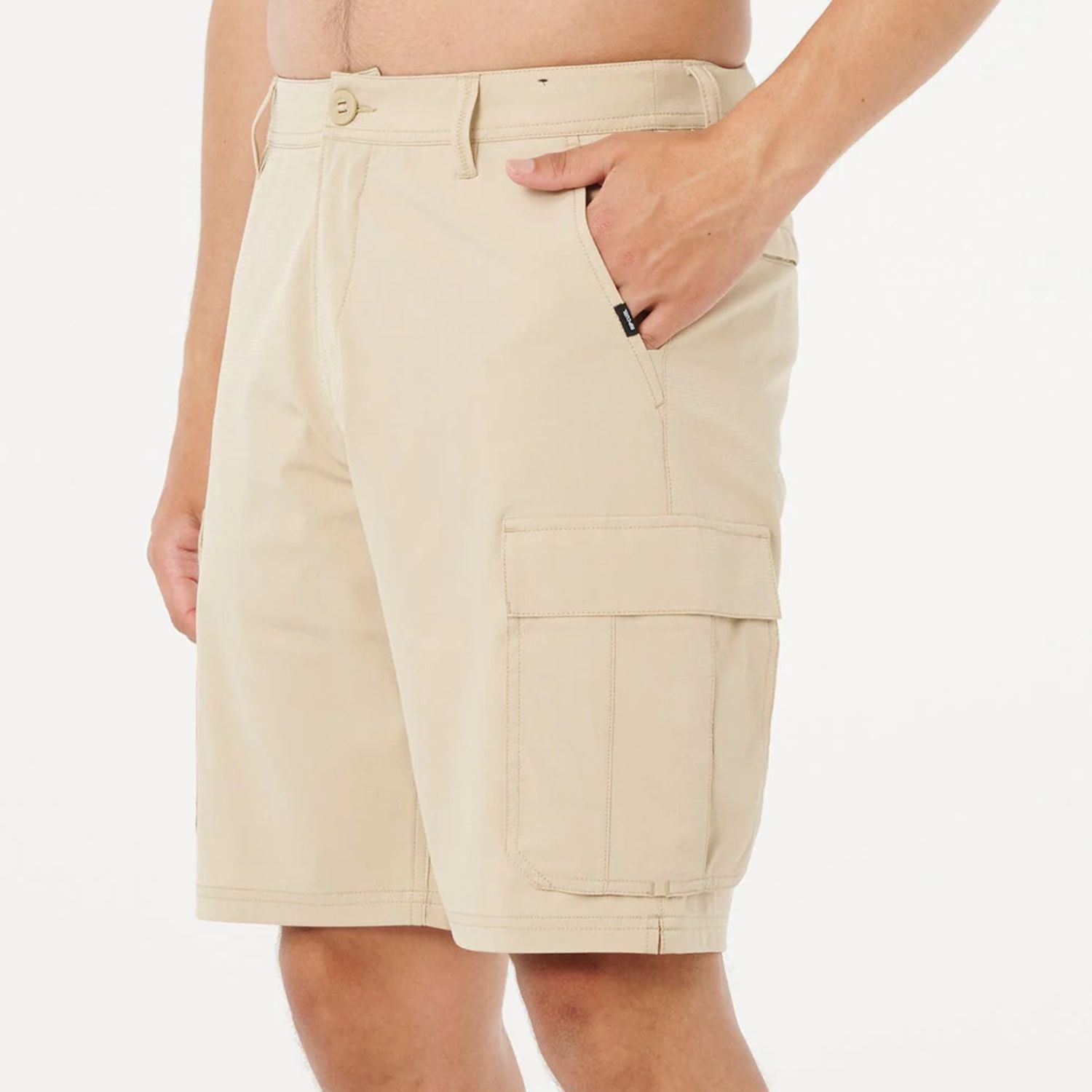 RIP CURL MENS BOARDWALK CLASSIC SURF CARGO WALK SHORT - KHAKI SAND