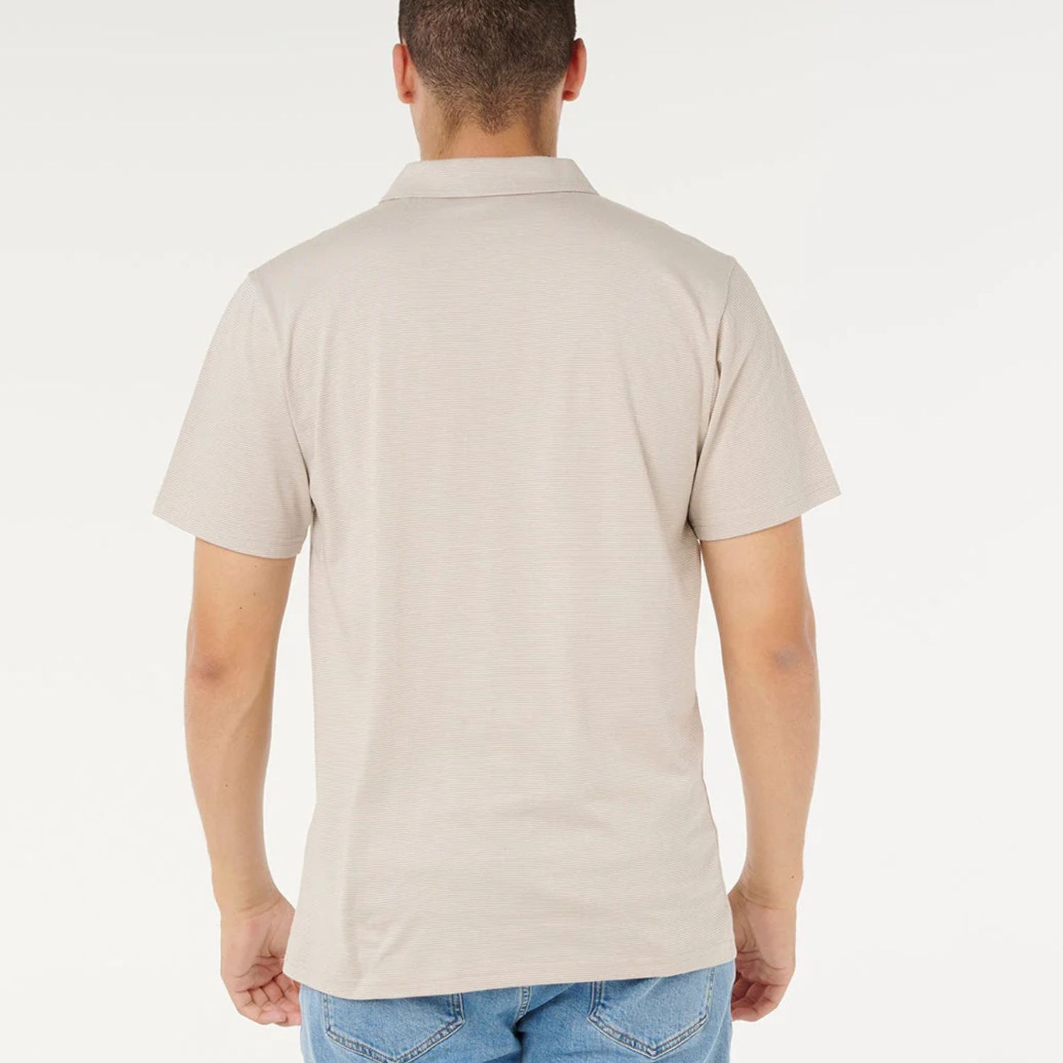 RIP CURL MENS EASY AS POLO - STONE