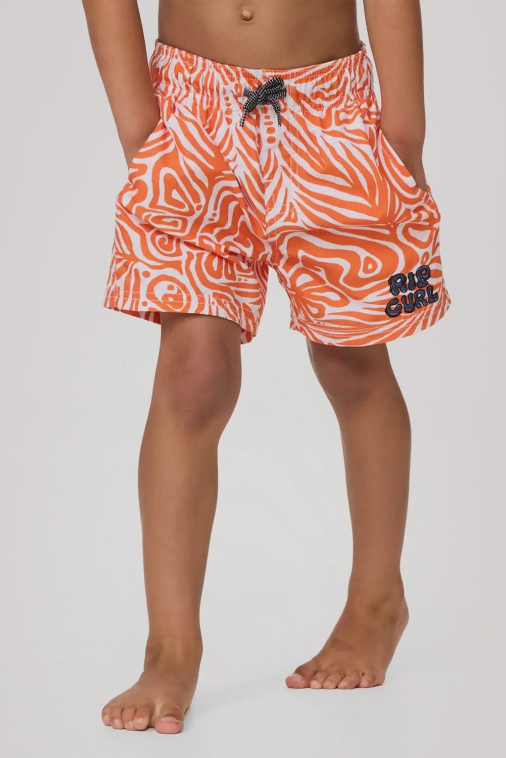 RIP CURL BOYS COSMIC SURFING VOLLEY - MANDARIN ORANGE