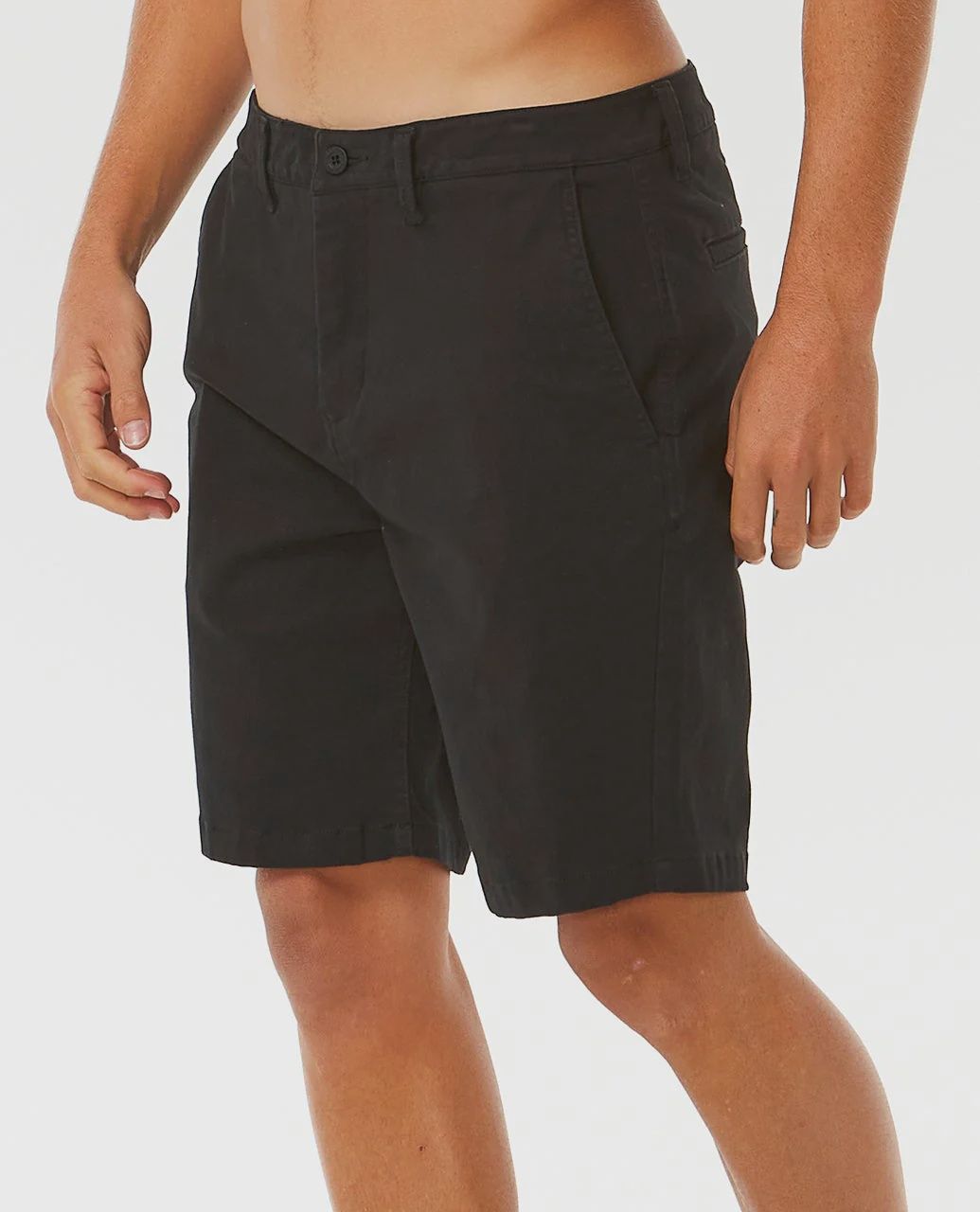 RIP CURL MENS CLASSIC SURF CHINO WALKSHORT - BLACK