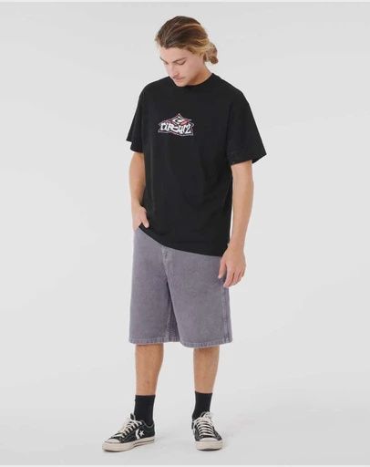 RIP CURL MENS RAW ENERGY DENIM WALKSHORT - SMOKEY GRAPE
