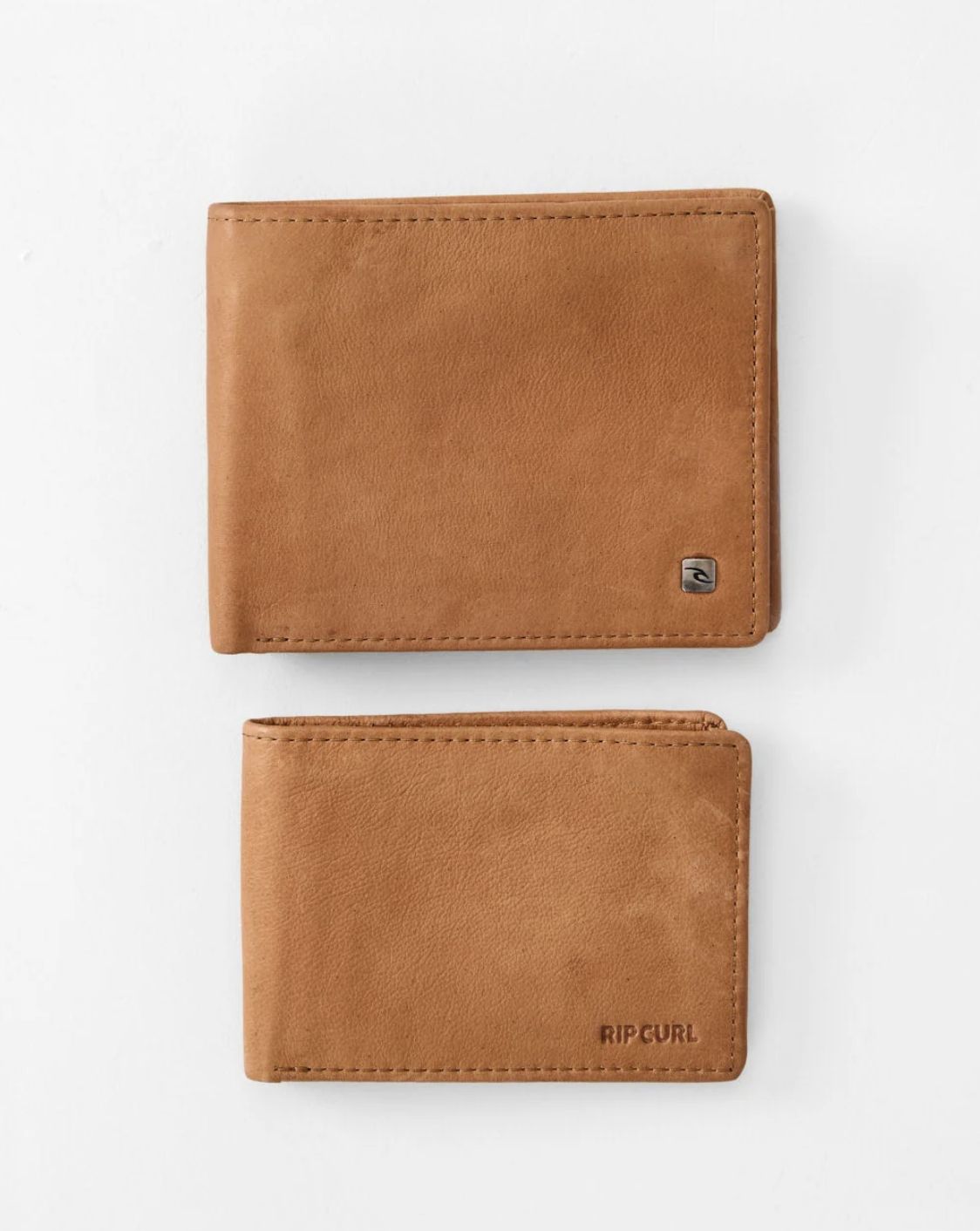 RIP CURL MENS K-ROO RFID 2 IN 1 WALLET - TAN