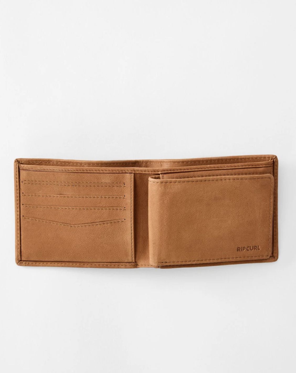 RIP CURL MENS K-ROO RFID 2 IN 1 WALLET - TAN
