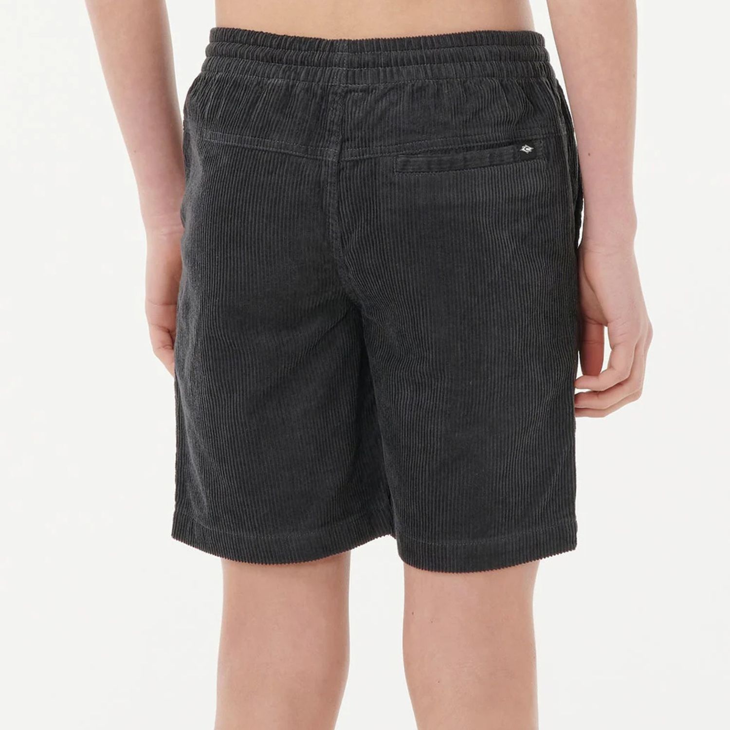 RIP CURL BOYS SURF CORD VOLLEY - WASHED BLACK