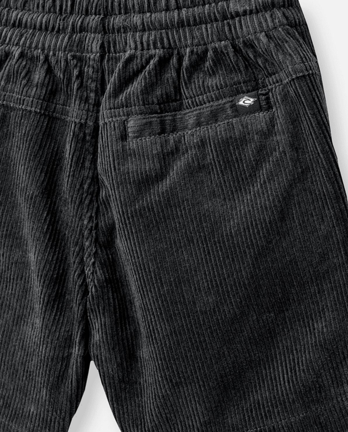 RIP CURL TODDLER BOYS SURF CORD VOLLEY - WASHED BLACK