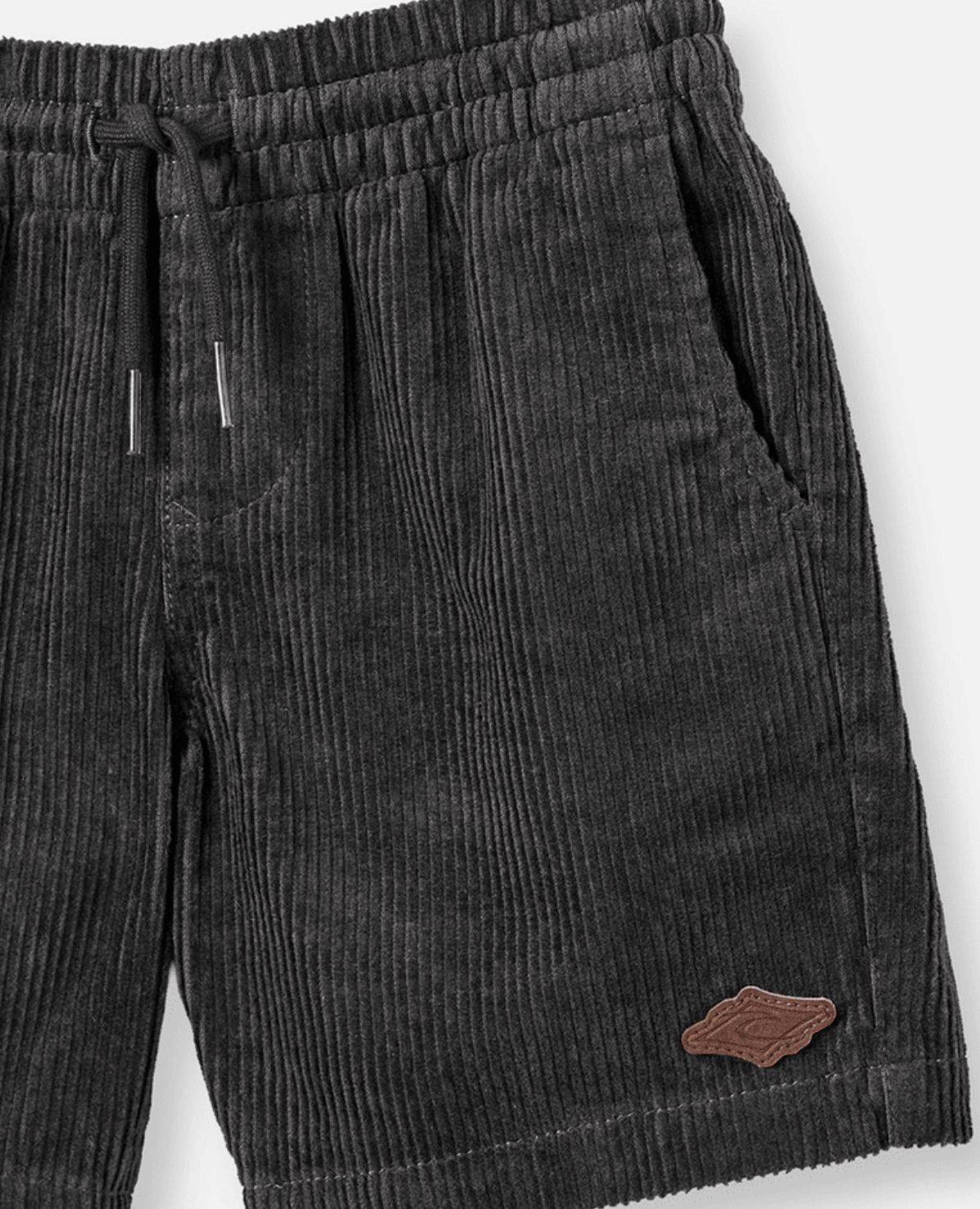 RIP CURL TODDLER BOYS SURF CORD VOLLEY - WASHED BLACK