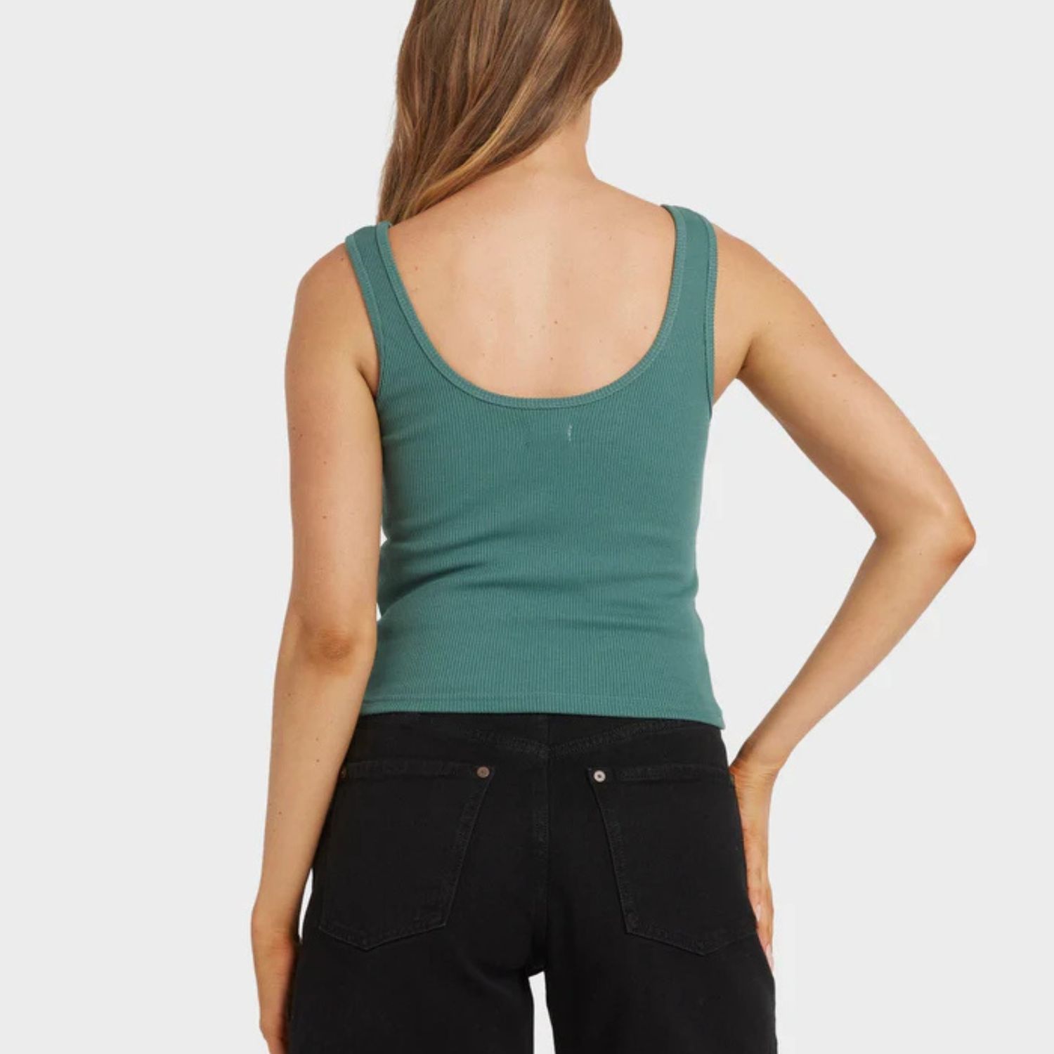 BILLABONG WOMENS EVERYDAY TOP - ALPINE