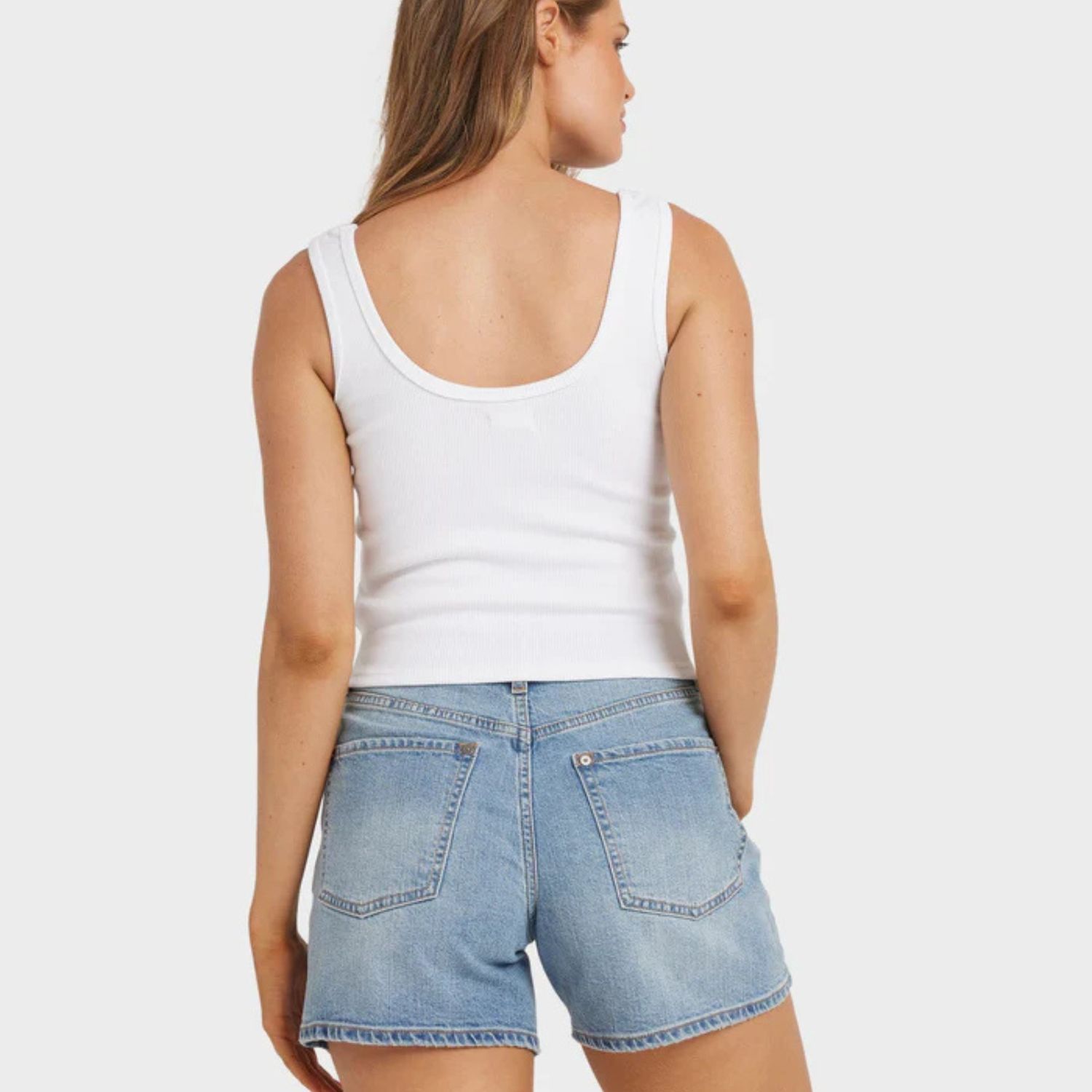 BILLABONG WOMENS EVERYDAY TOP - WHITE