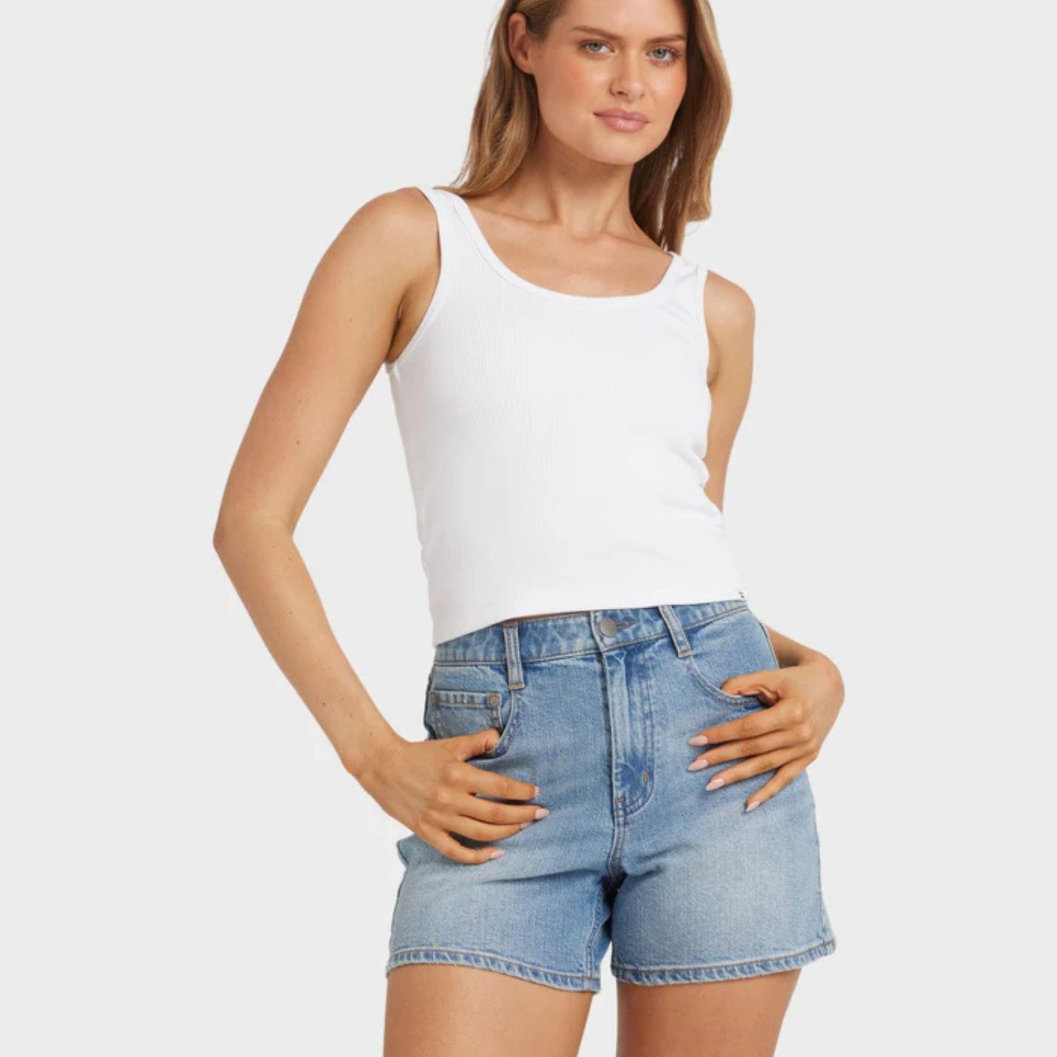 BILLABONG WOMENS EVERYDAY TOP - WHITE