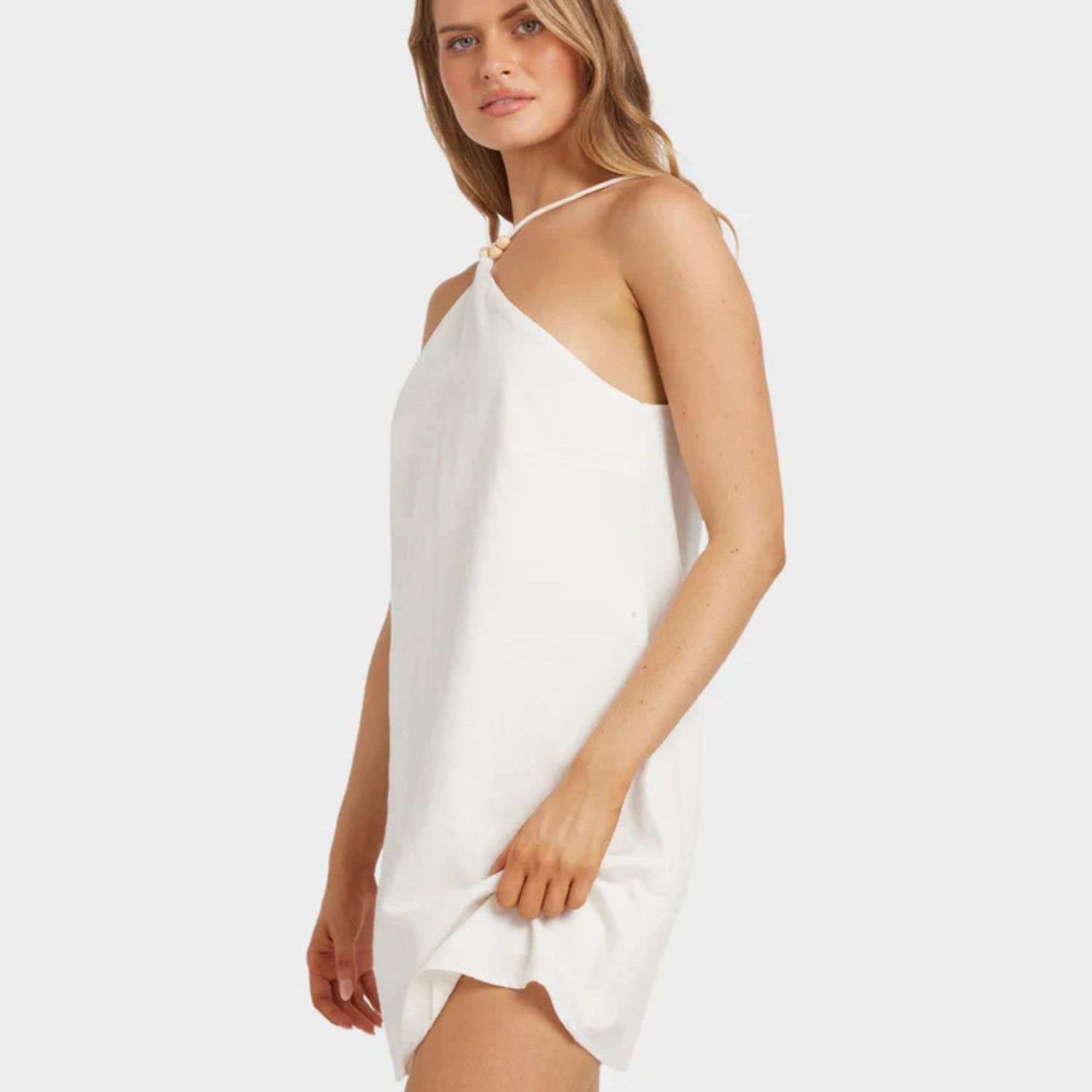 BILLABONG WOMENS DREAM OF ME DRESS - SALT CRYSTAL