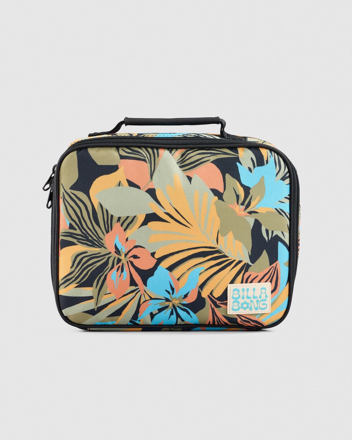BILLABONG WOMENS DES TROPIQUES LUNCH BOX - BLACK PEBBLE