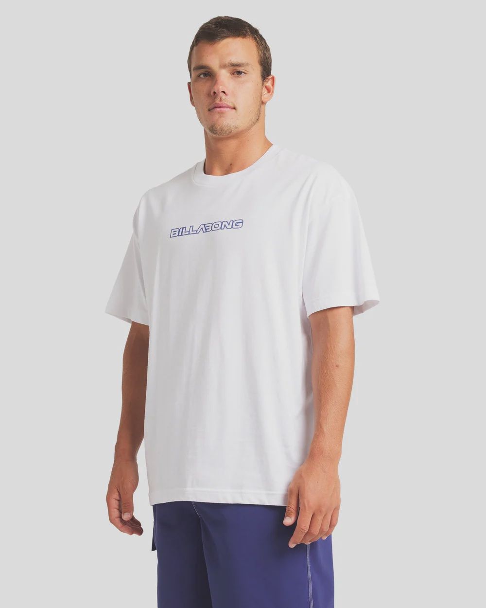 BILLABONG MENS HALFTONE OG SS TEE - WHITE