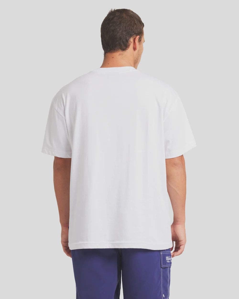 BILLABONG MENS HALFTONE OG SS TEE - WHITE