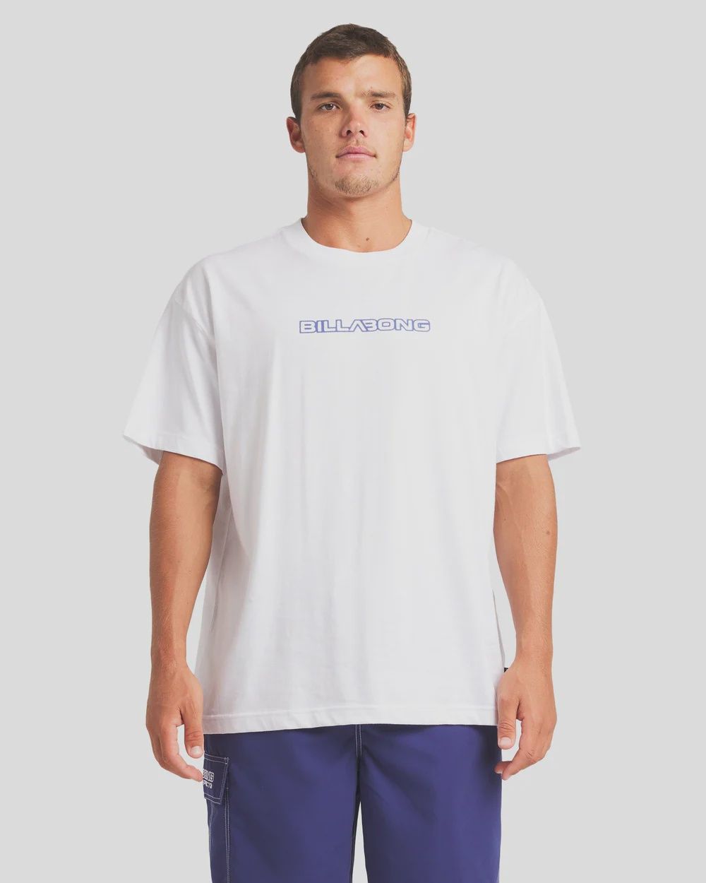 BILLABONG MENS HALFTONE OG SS TEE - WHITE