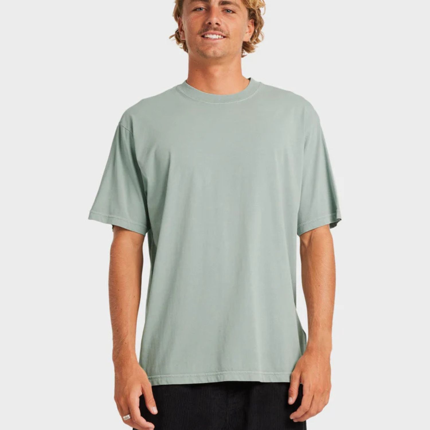 BILLABONG MENS PREMIUM WAVE WASH SS TEE - JADE
