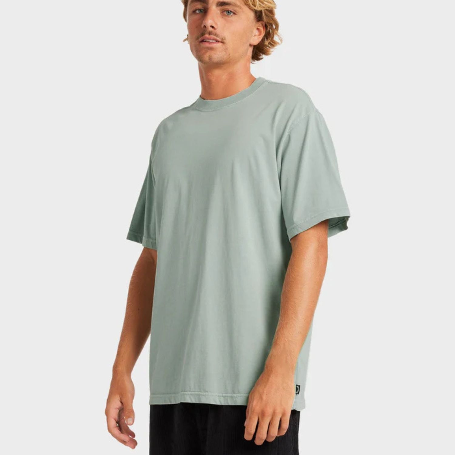 BILLABONG MENS PREMIUM WAVE WASH SS TEE - JADE
