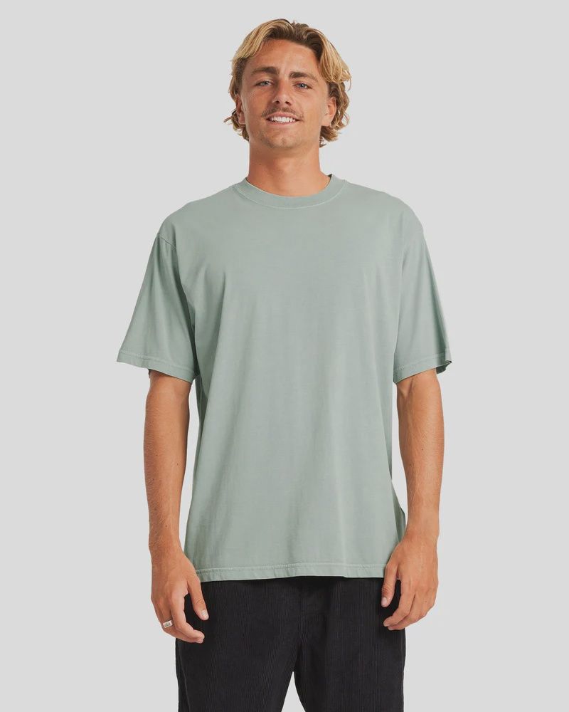 BILLABONG MENS PREMIUM WAVE WASH SS TEE - JADE