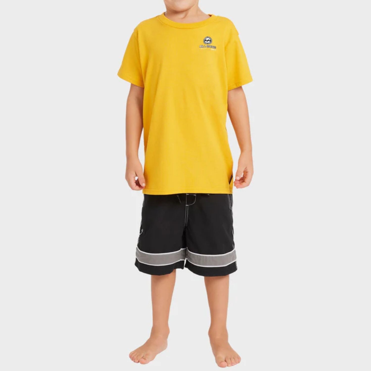 BILLABONG TODDLER BOYS GROMS THROW ON 2.0 BOARDSHORT - BLACK