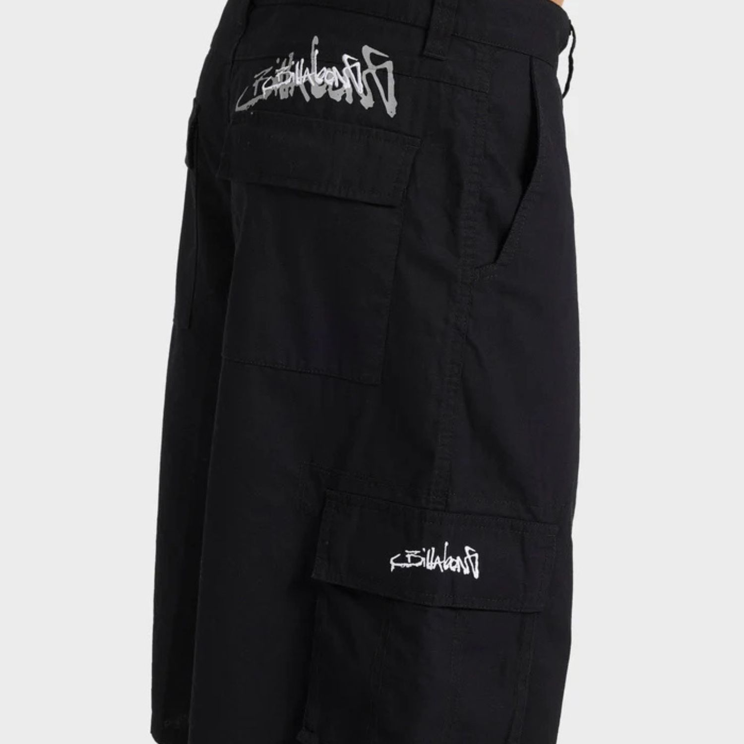 BILLABONG MENS SCRIPT CARGO SHORT - BLACK