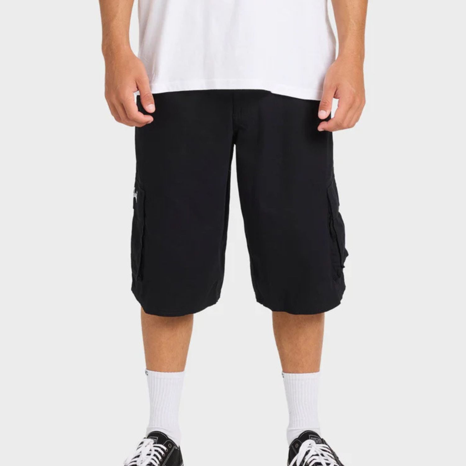 BILLABONG MENS SCRIPT CARGO SHORT - BLACK