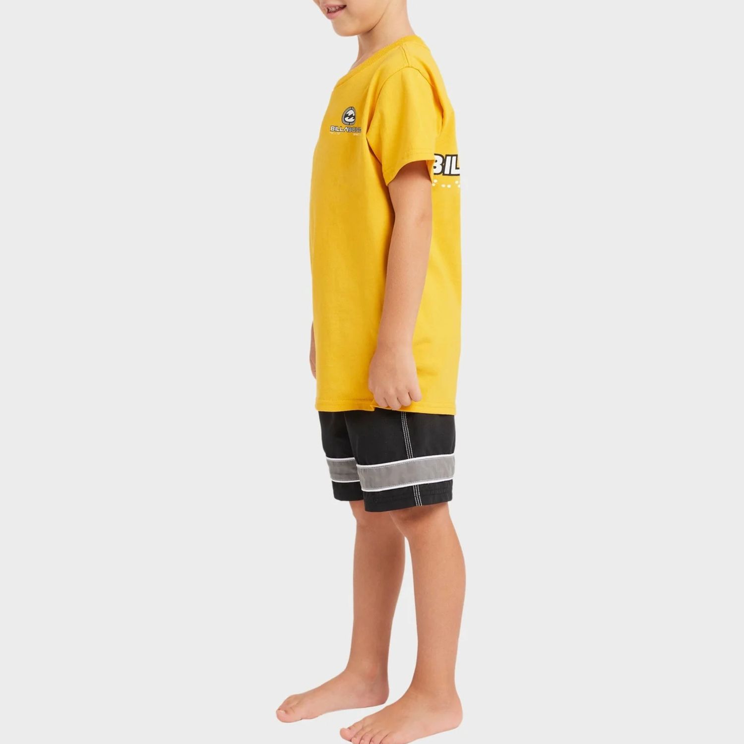 BILLABONG TODDLER BOYS GROMS SPEC BIOWAVE OG SS TEE - YELLOW