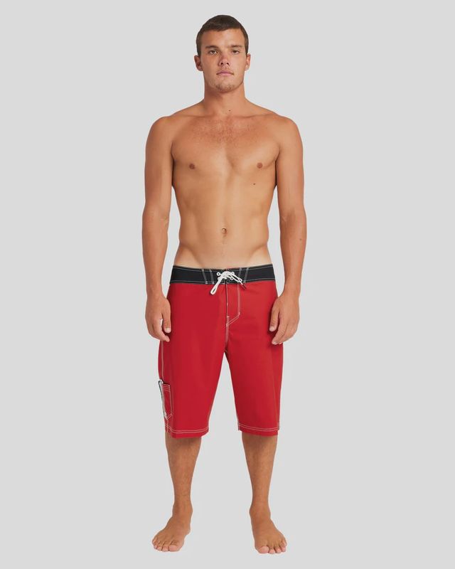 BILLABONG MENS SPEC 73 PRO BOARDSHORT - TRUE RED