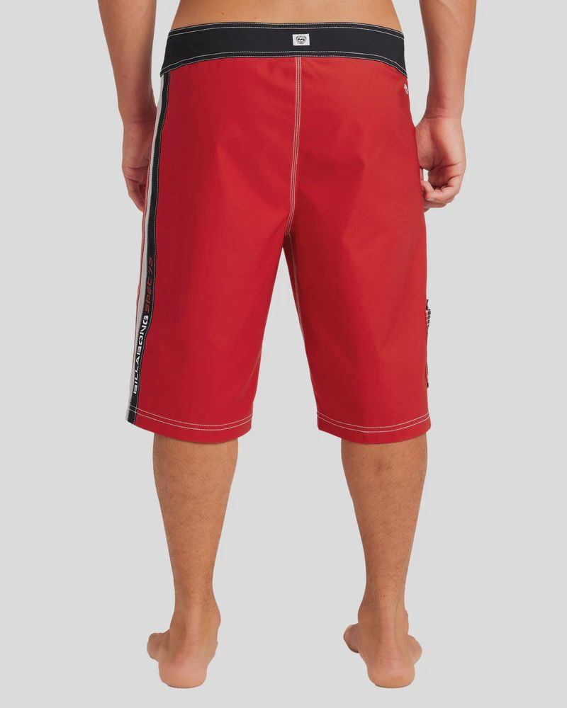 BILLABONG MENS SPEC 73 PRO BOARDSHORT - TRUE RED