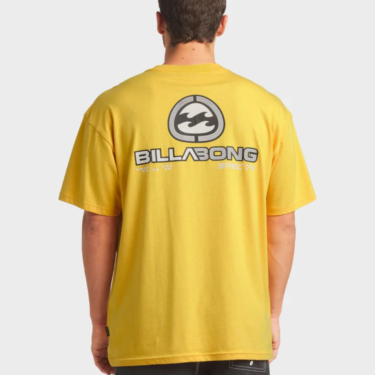 BILLABONG MENS BIO WAVE OG SS TEE - YELLOW