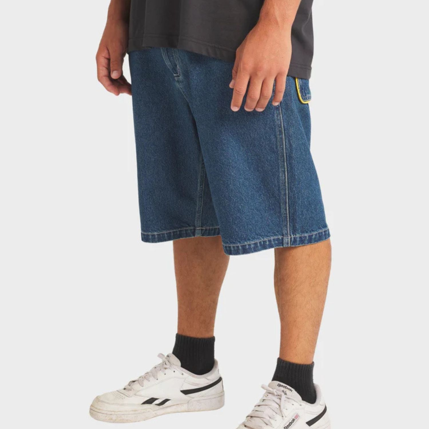 BILLABONG MENS SPEC 73 BAD DOG DENIM SHORT - OCEAN WASH
