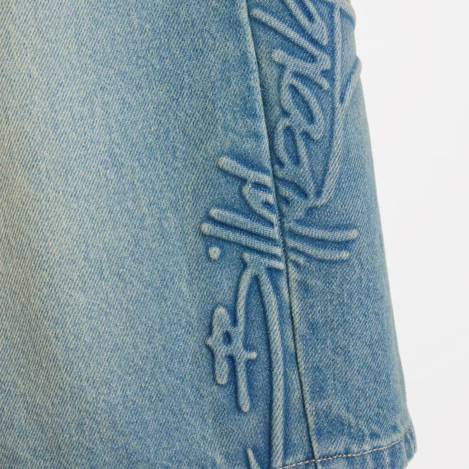 BILLABONG MENS SCRIPT SMOKO DENIM SHORT - SUN FADED INDIGO