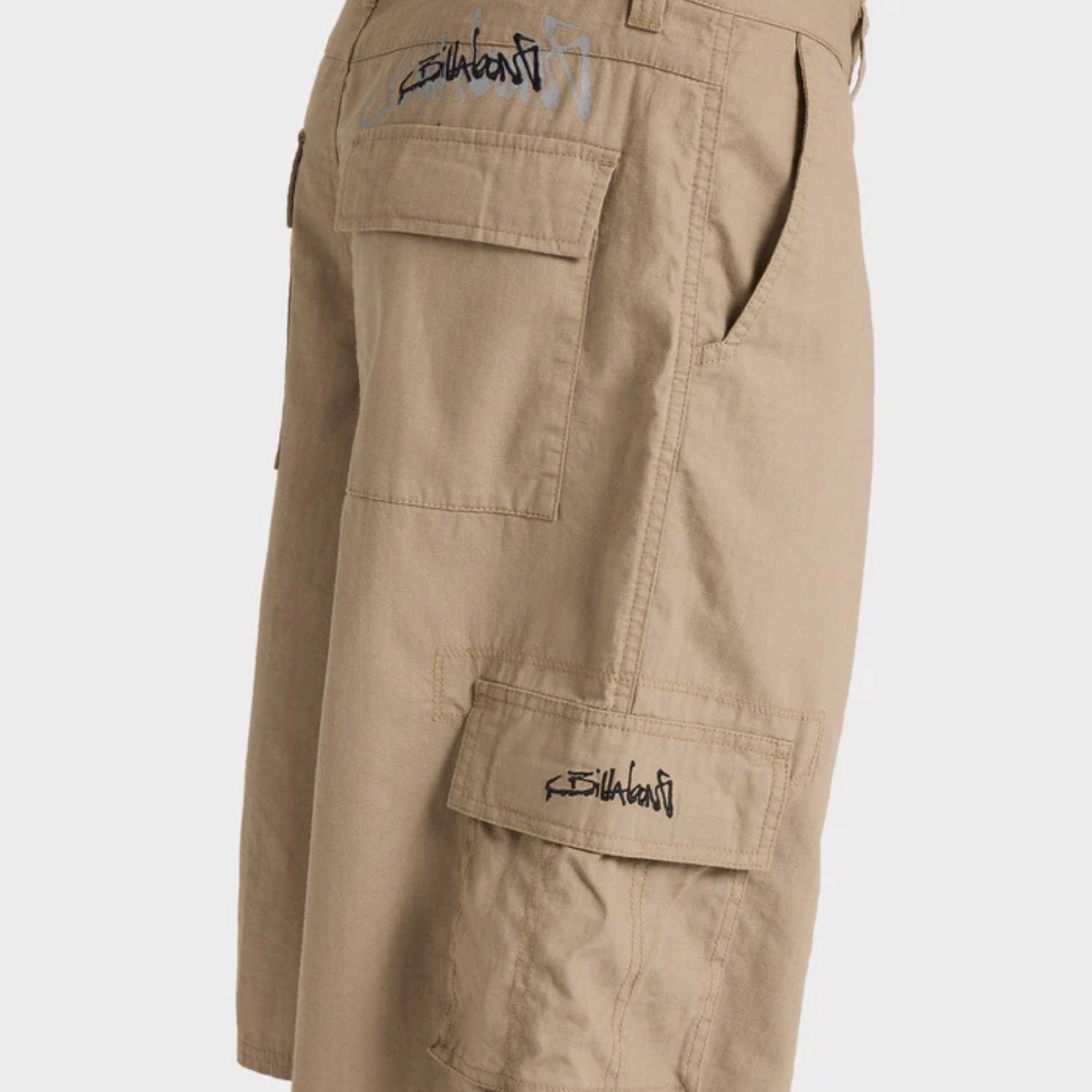 BILLABONG MENS SCRIPT CARGO WALKSHORT - KHAKI