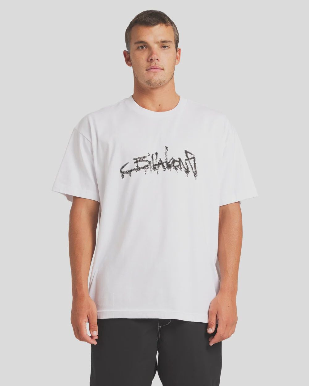 BILLABONG MENS IDENTITY OG SS TEE - WHITE