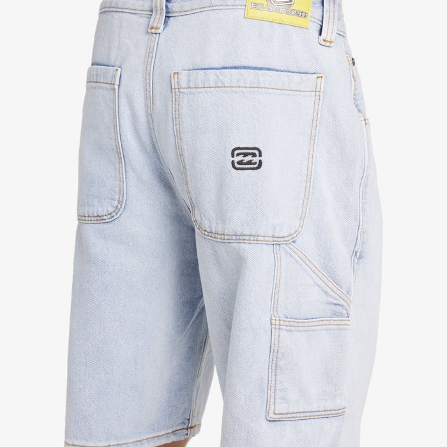 BILLABONG MENS BAD DOG DENIM WALKSHORT - STONE BLUE