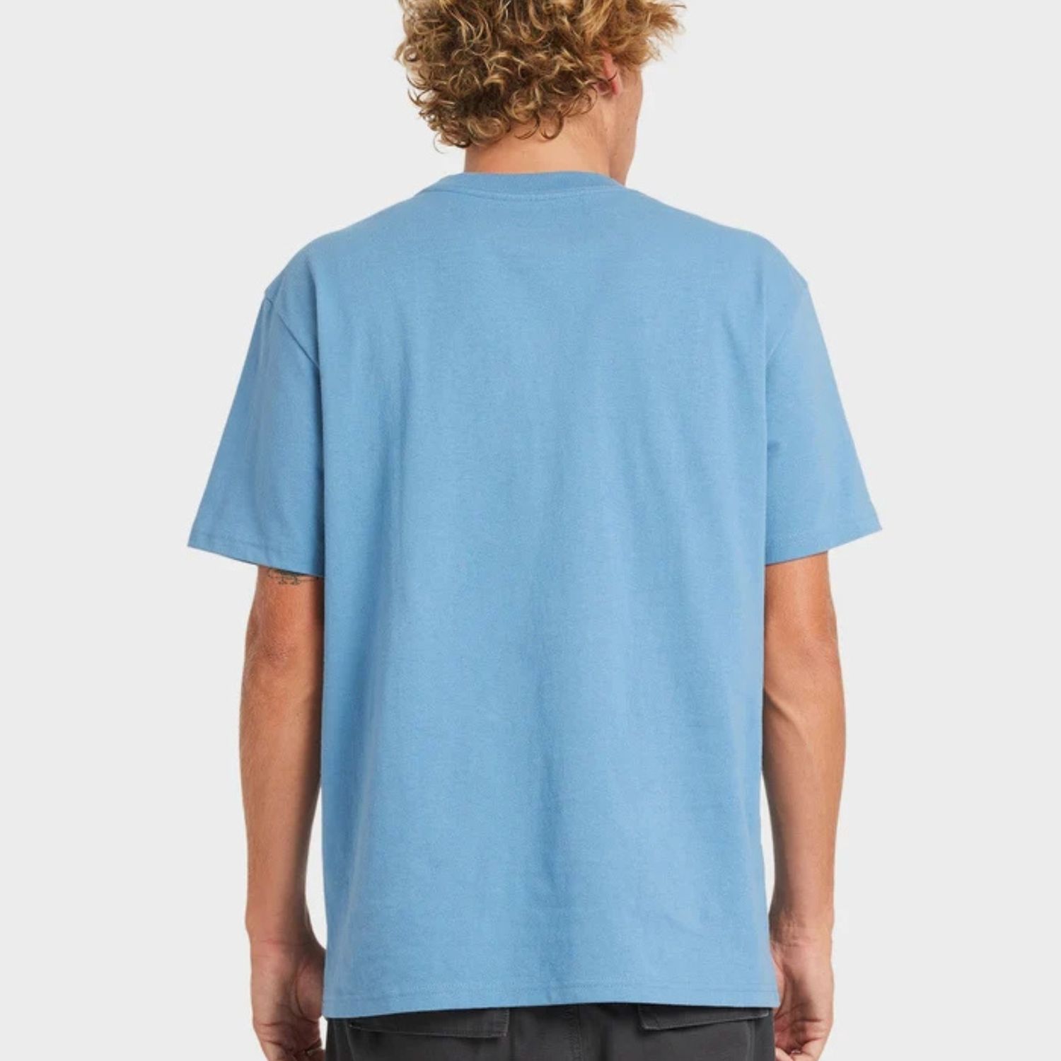 RVCA MENS  RVCA HARDWARE SS TEE - FEDERAL BLUE