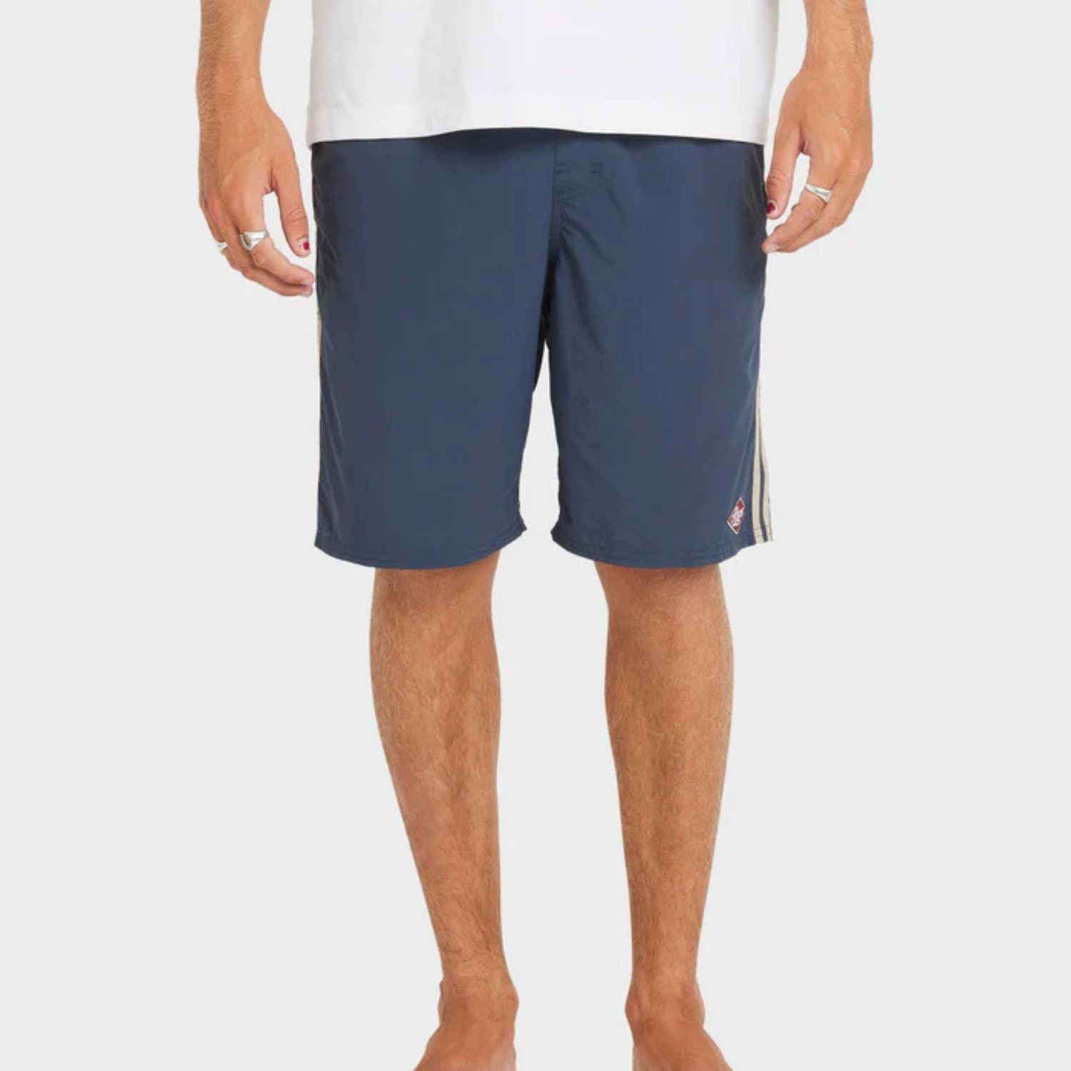 RVCA MENS  BREAKOUT ELASTIC 20" SHORT - MOODY BLUE