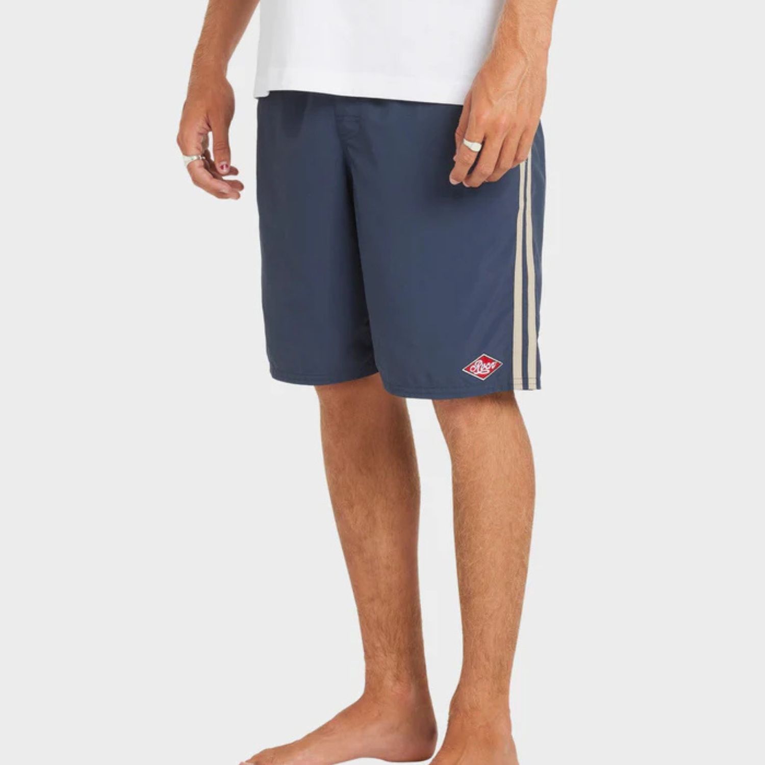 RVCA MENS  BREAKOUT ELASTIC 20" SHORT - MOODY BLUE