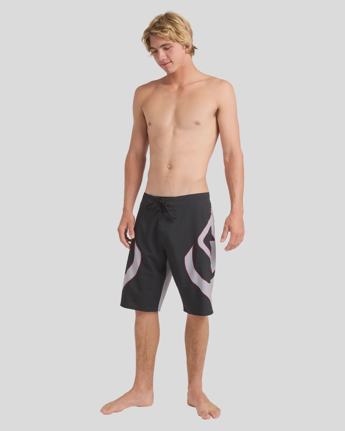 QUIKSILVER MENS  INTERCEPTOR BOARDSHORT 21” - BLACK