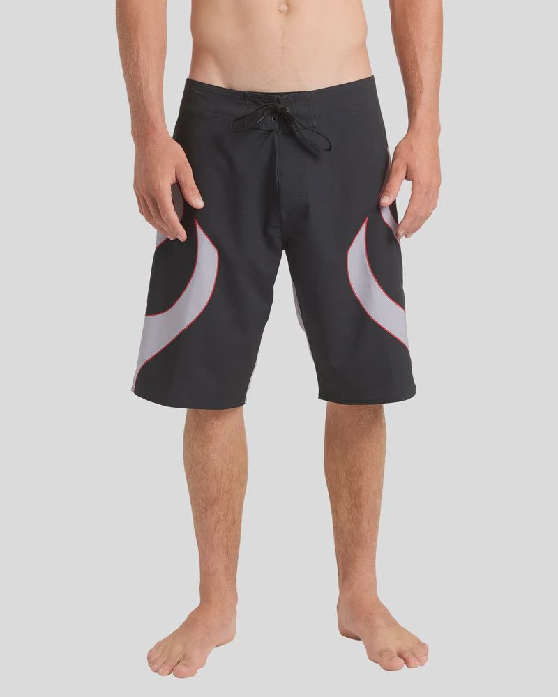 QUIKSILVER MENS  INTERCEPTOR BOARDSHORT 21” - BLACK