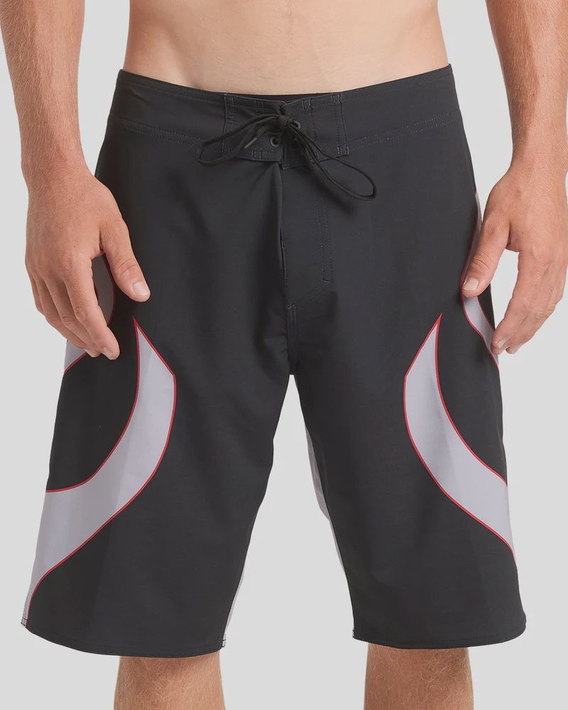 QUIKSILVER MENS  INTERCEPTOR BOARDSHORT 21” - BLACK
