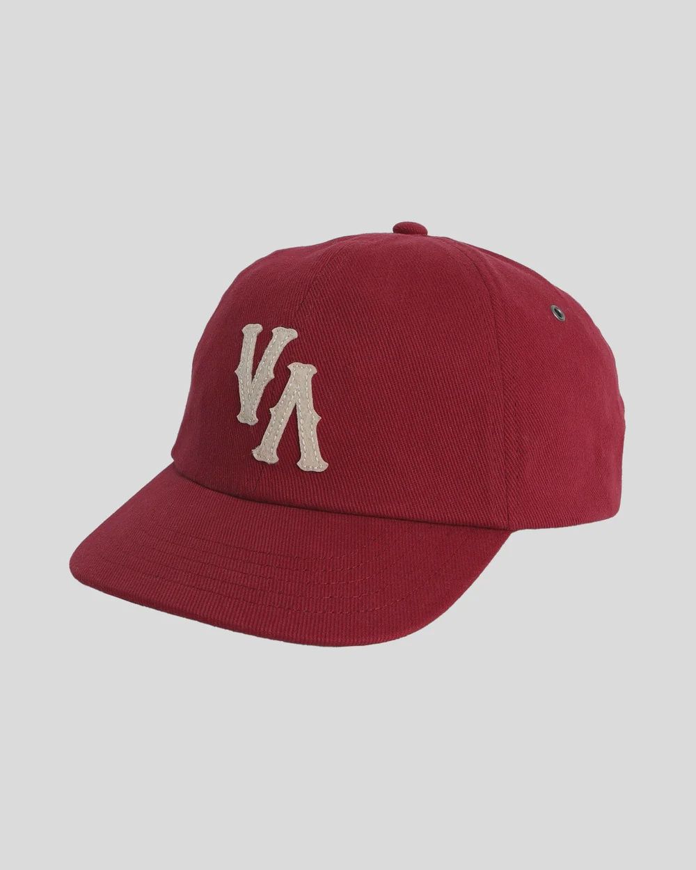 RVCA WOMENS DUGOUT DAD HAT - RUBY RED