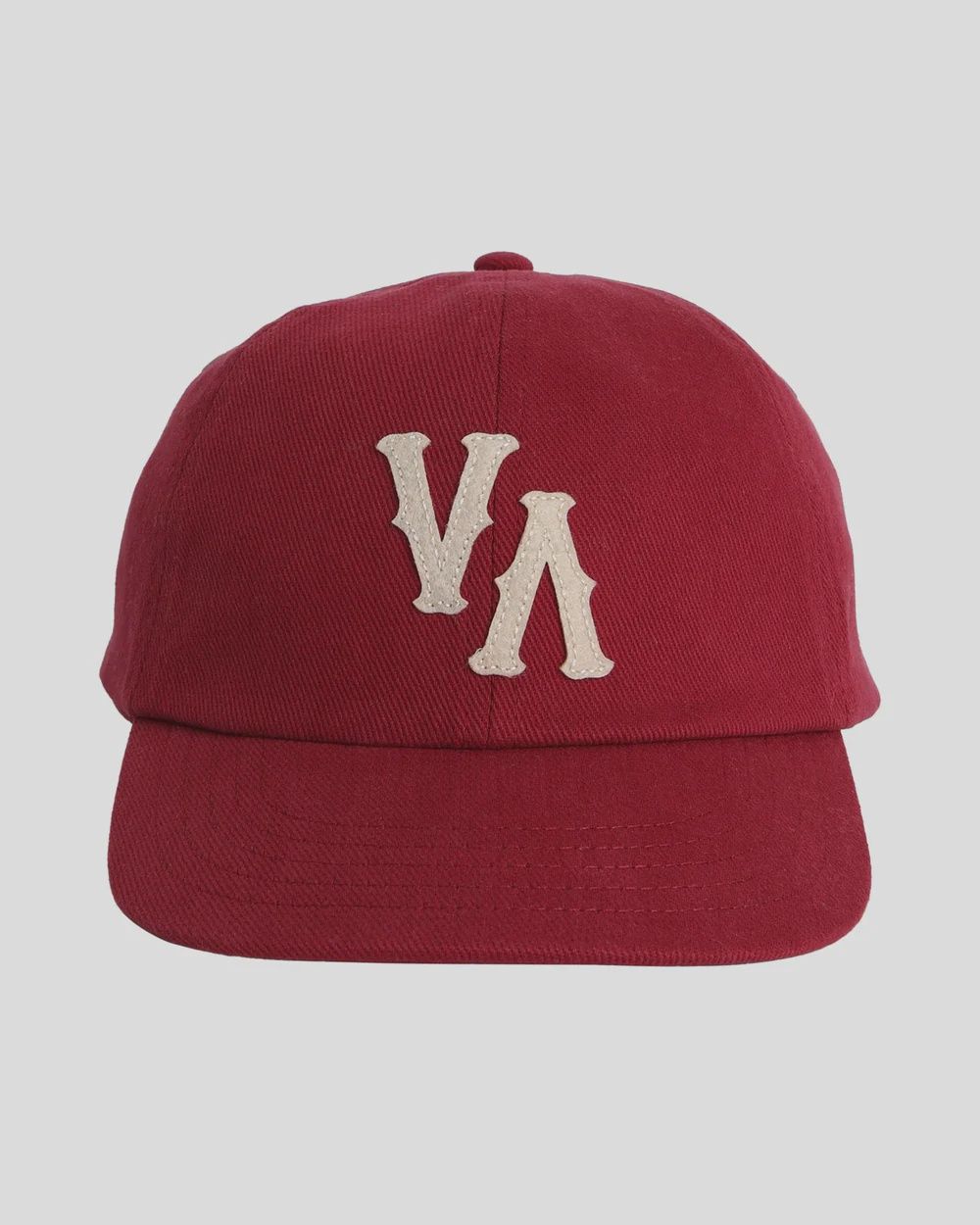 RVCA WOMENS DUGOUT DAD HAT - RUBY RED