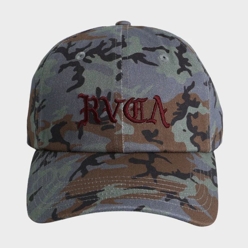 RVCA MENS  RVCA DAD CAP - CAMO