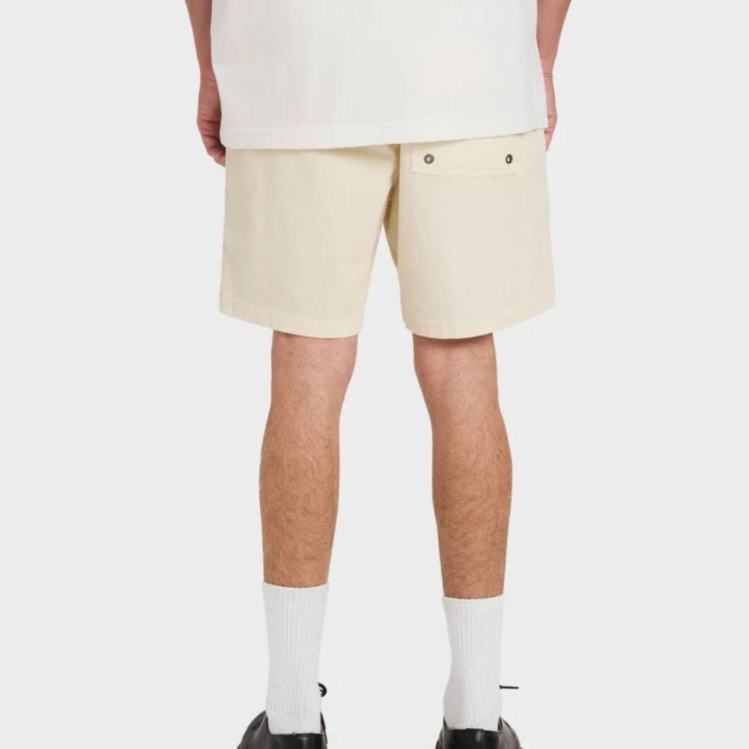 RVCA MENS  ESCAPE ELASTIC CORD SHORT II - LATTE