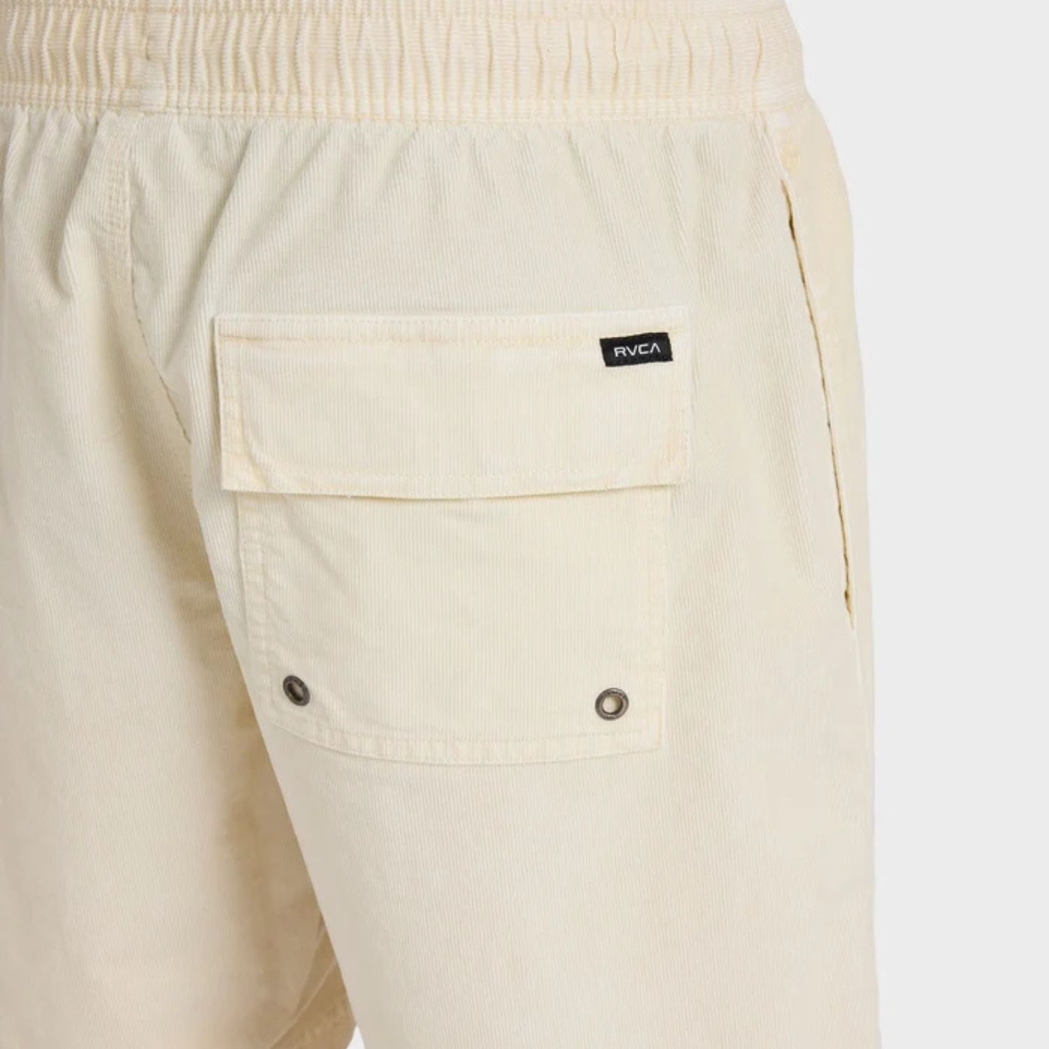 RVCA MENS  ESCAPE ELASTIC CORD SHORT II - LATTE
