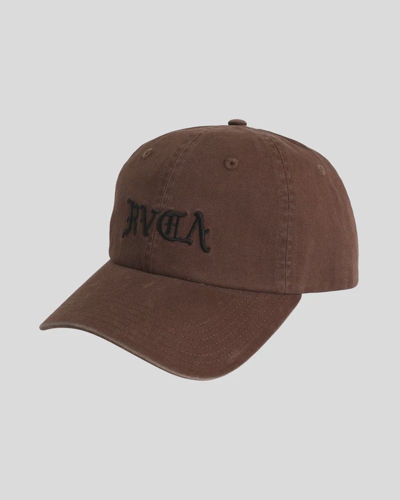 RVCA MENS  RVCA DAD CAP - EARTH