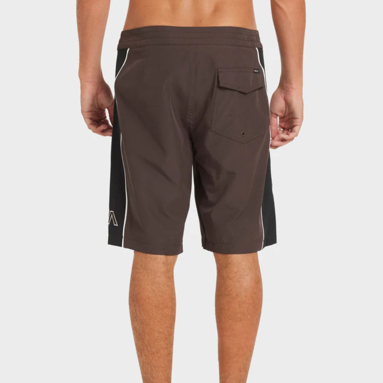 RVCA MENS  RETRACT TRUNK 20" SHORT - MOCHA